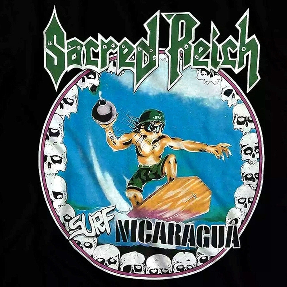 Sacred Reich Surf Nicaragua Small Shirt - Picture 2 of 3